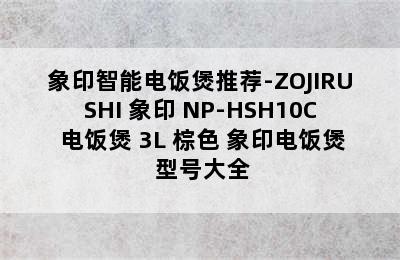 象印智能电饭煲推荐-ZOJIRUSHI 象印 NP-HSH10C 电饭煲 3L 棕色 象印电饭煲 型号大全